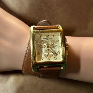 Michael Kors Women's Leather Wrap Watch - EUC - Authentic